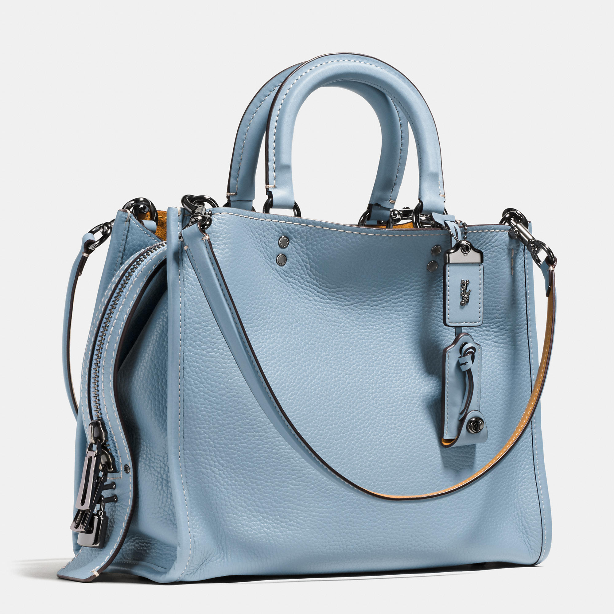 Fashion Coach Rogue Bag In Glovetanned Pebble Leather | Women